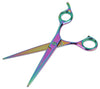 Rainbow Grooming, 7.5 Inch Straight Grooming Scissors