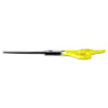Rounded 6.5 Inch 42 Teeth thinning dog scissors Professional - Sharp Stainless Steel Blades with Yellow Colorful Handles, Safe , Long Lasting grooming scissors for dogs at home