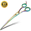 Rainbow Grooming, 8.5 Inch Curved Grooming Scissors