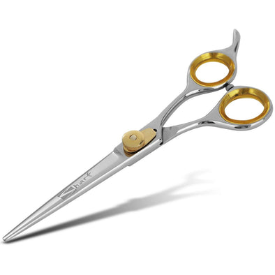 Gold Touch Barber, 6.5 Inch Straight Scissors