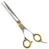 Gold Touch Grooming Kit: 7.5 Inch Straight Scissors & 7.5 Inch Curved Scissors