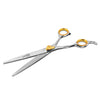 Left Handed Gold Touch 8.5 Inch Straight Professional Leftie Pet Grooming Scissors